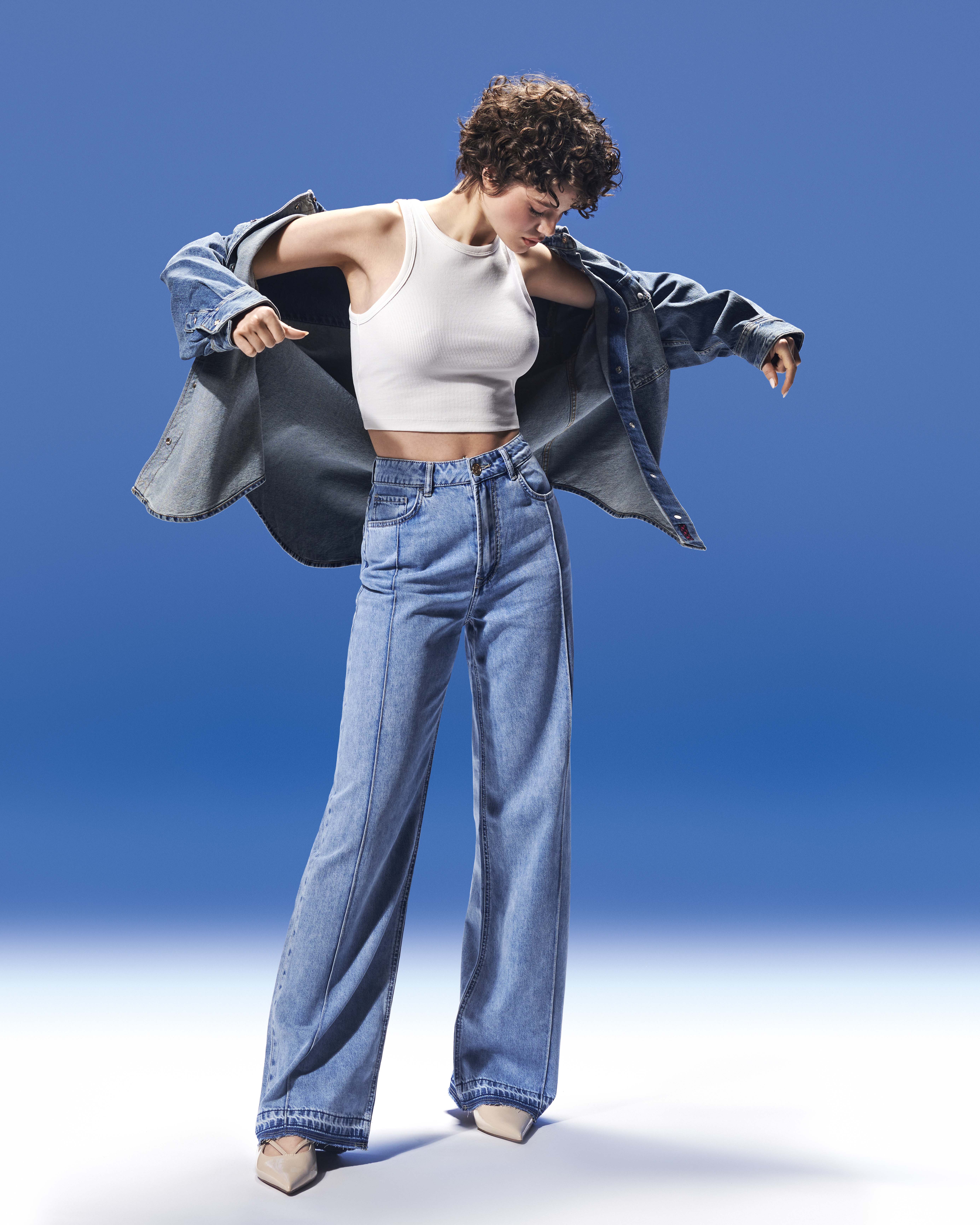 Salsa Jeans Wide traperice