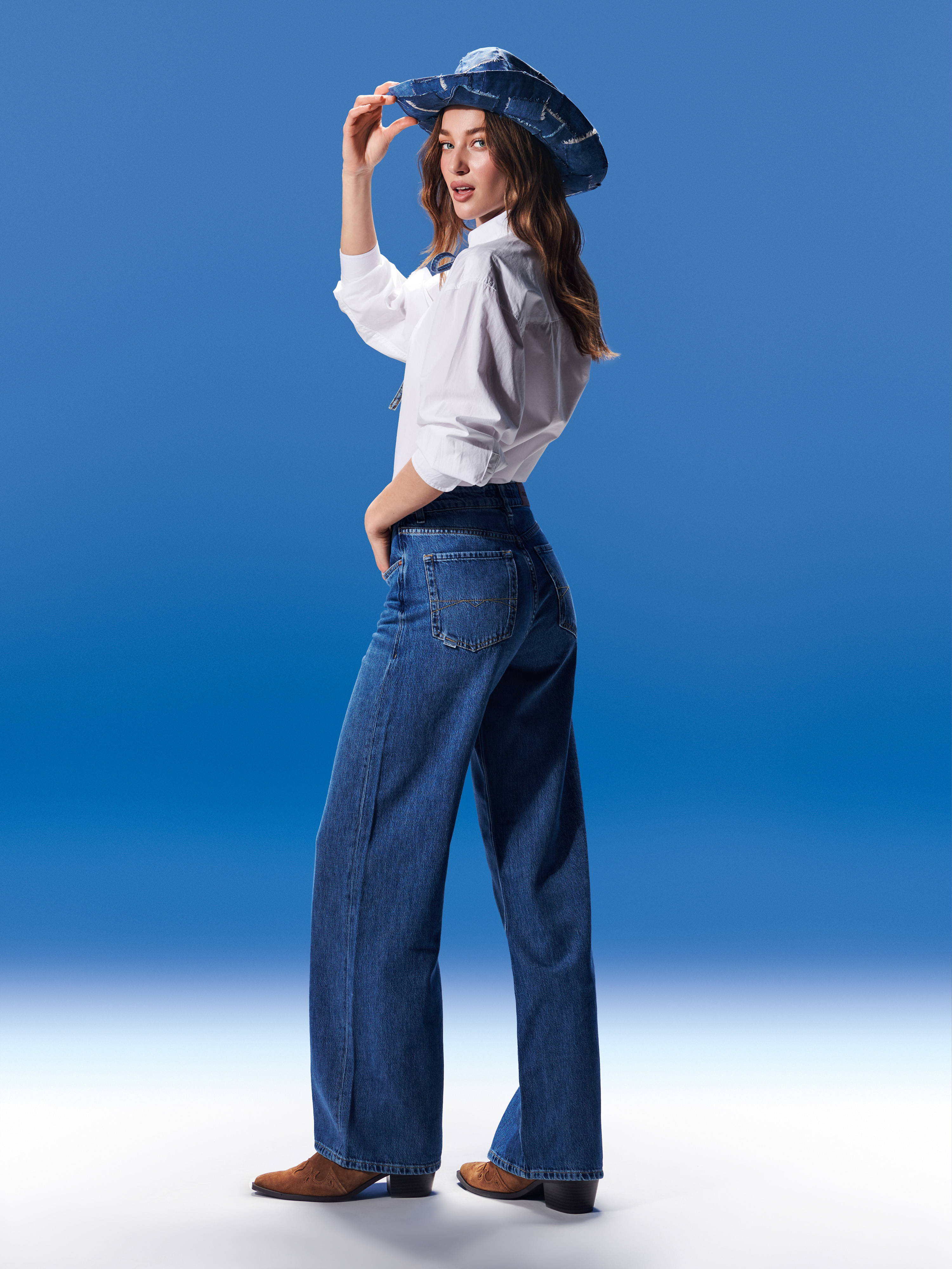 Salsa Jeans Wide Leg traperice