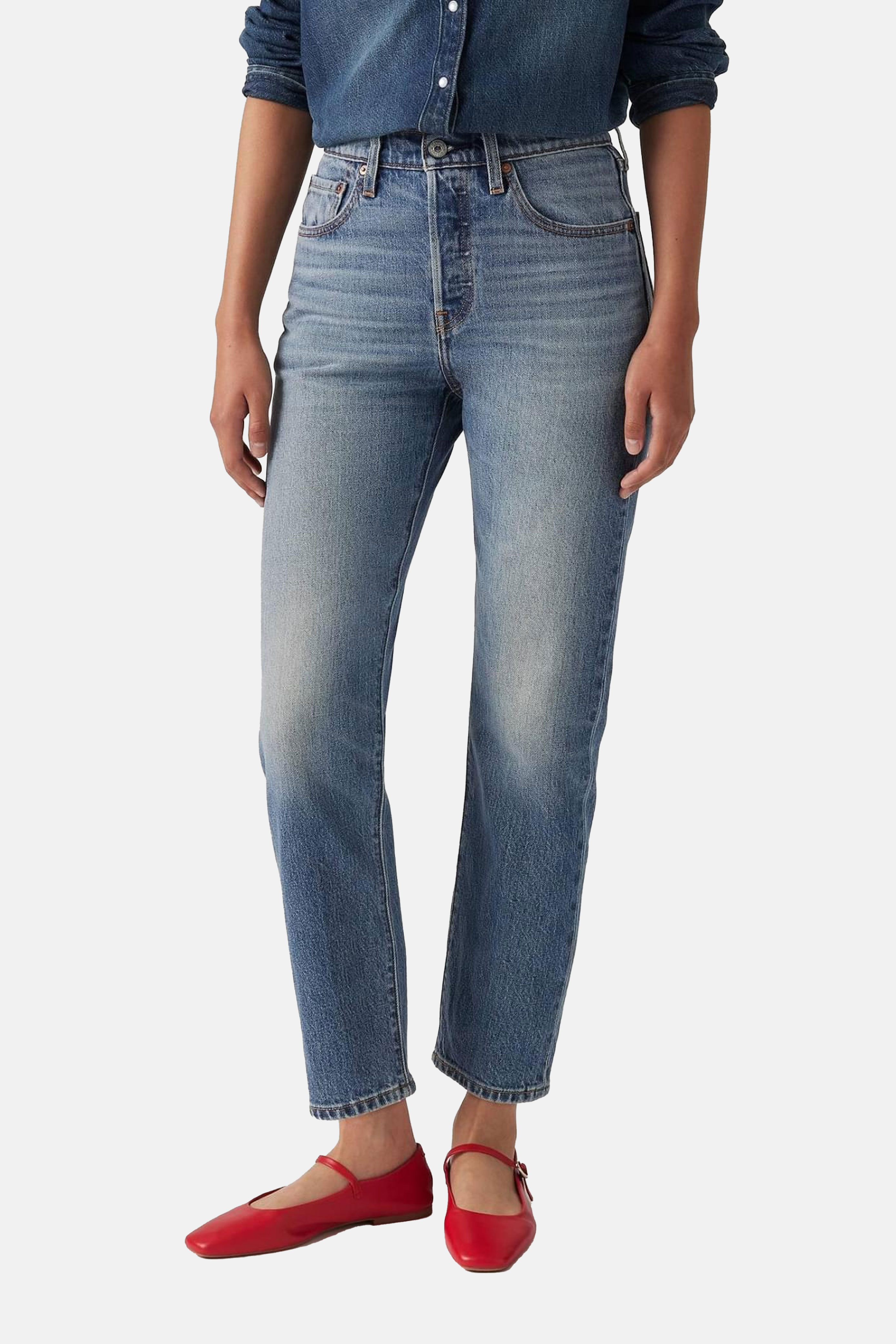 Levi's 501 Crop traperice