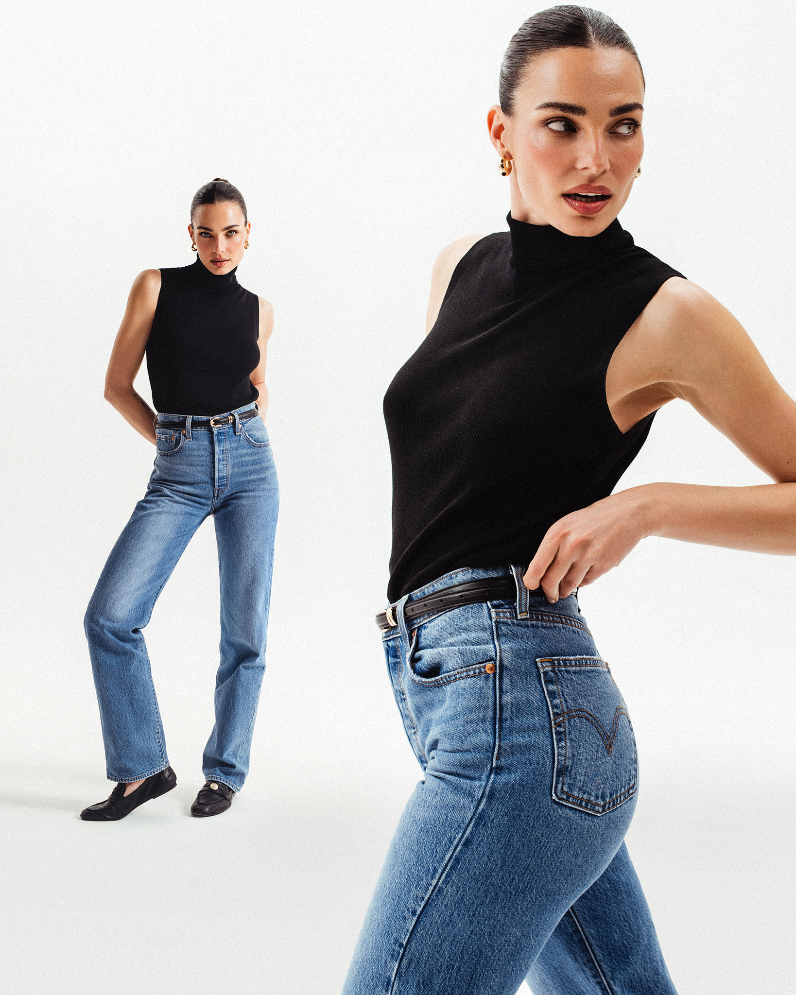 Levi's Ribcage traperice