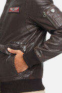 MUŠKARCI - Kožne jakne - Gipsy kožna jakna Cruise - Smeđa