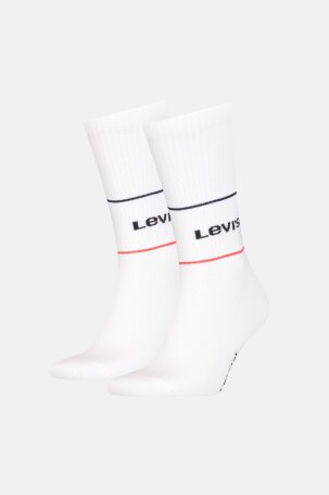 MUŠKARCI - Donje rublje - Levi's čarape dvopak - Čarape - Bijela