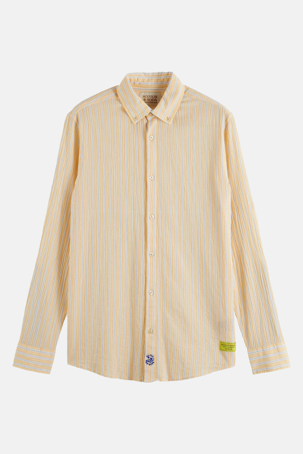 MUŠKARCI - Košulje - Scotch & Soda košulja - Dugi rukavi - Žuta