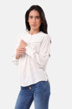 ŽENE - Košulje - Pepe Jeans bluza - Dugi rukav - Bijela