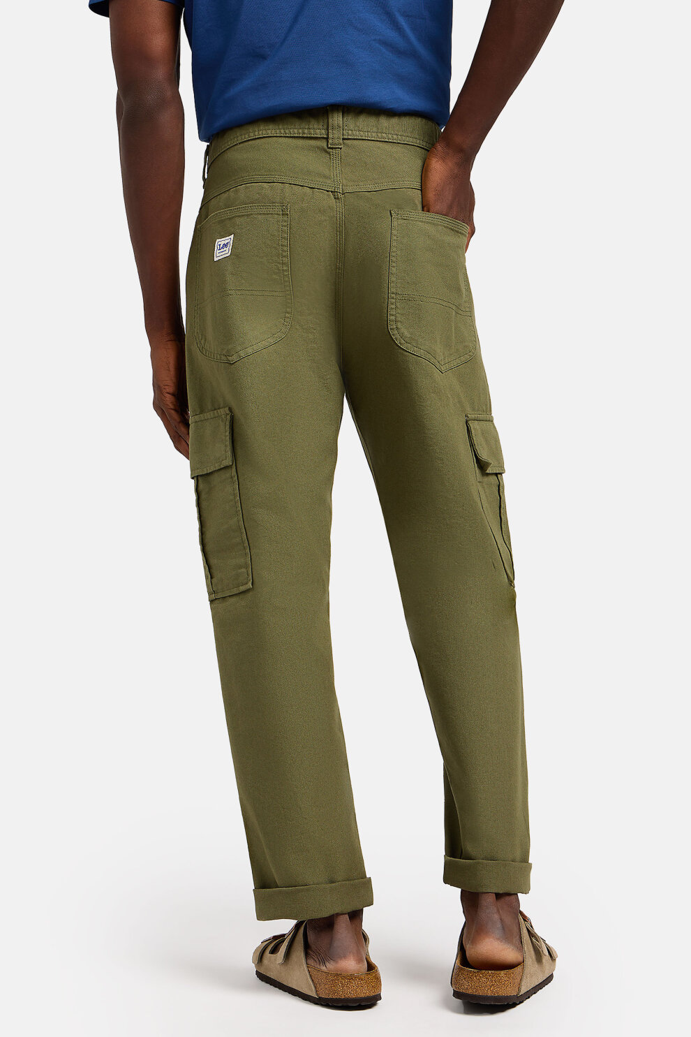 MUŠKARCI - Hlače - Lee Cargo hlače - Duge hlače - Zelena
