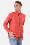 MUŠKARCI - Košulje - Wrangler košulja - Dugi rukavi - Narančasta