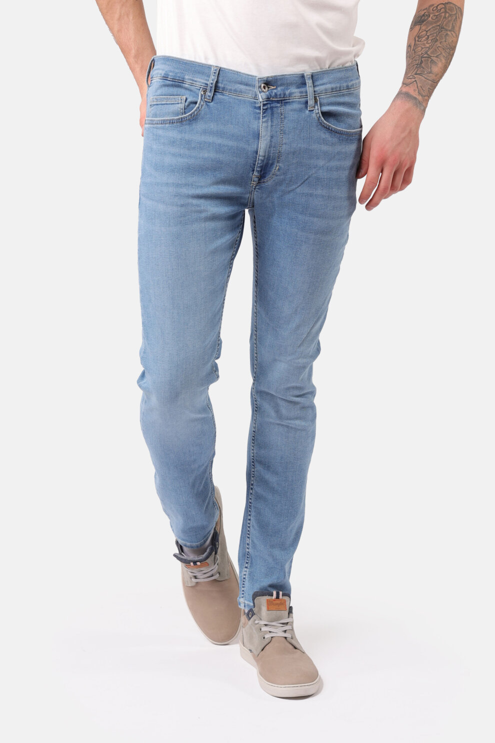 MUŠKARCI - Traperice - Mustang Frisco traperice - Plava - Skinny