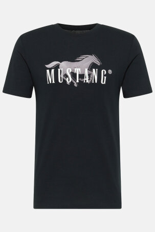 MUŠKARCI - Majice - Mustang majica - Kratki rukavi - Crna