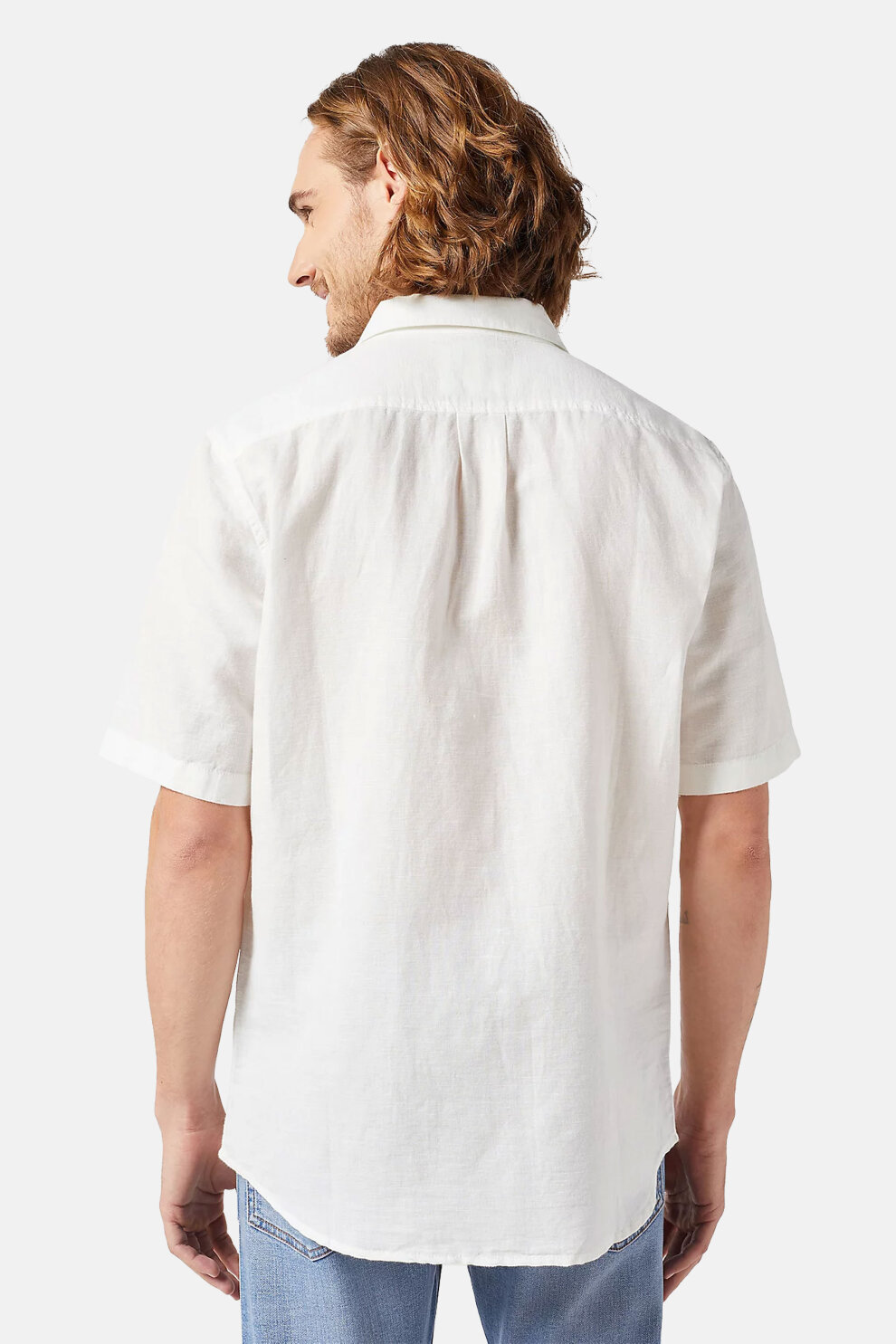 MUŠKARCI - Košulje - Wrangler košulja - Kratki rukavi - Bijela