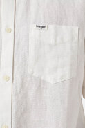MUŠKARCI - Košulje - Wrangler košulja - Kratki rukavi - Bijela