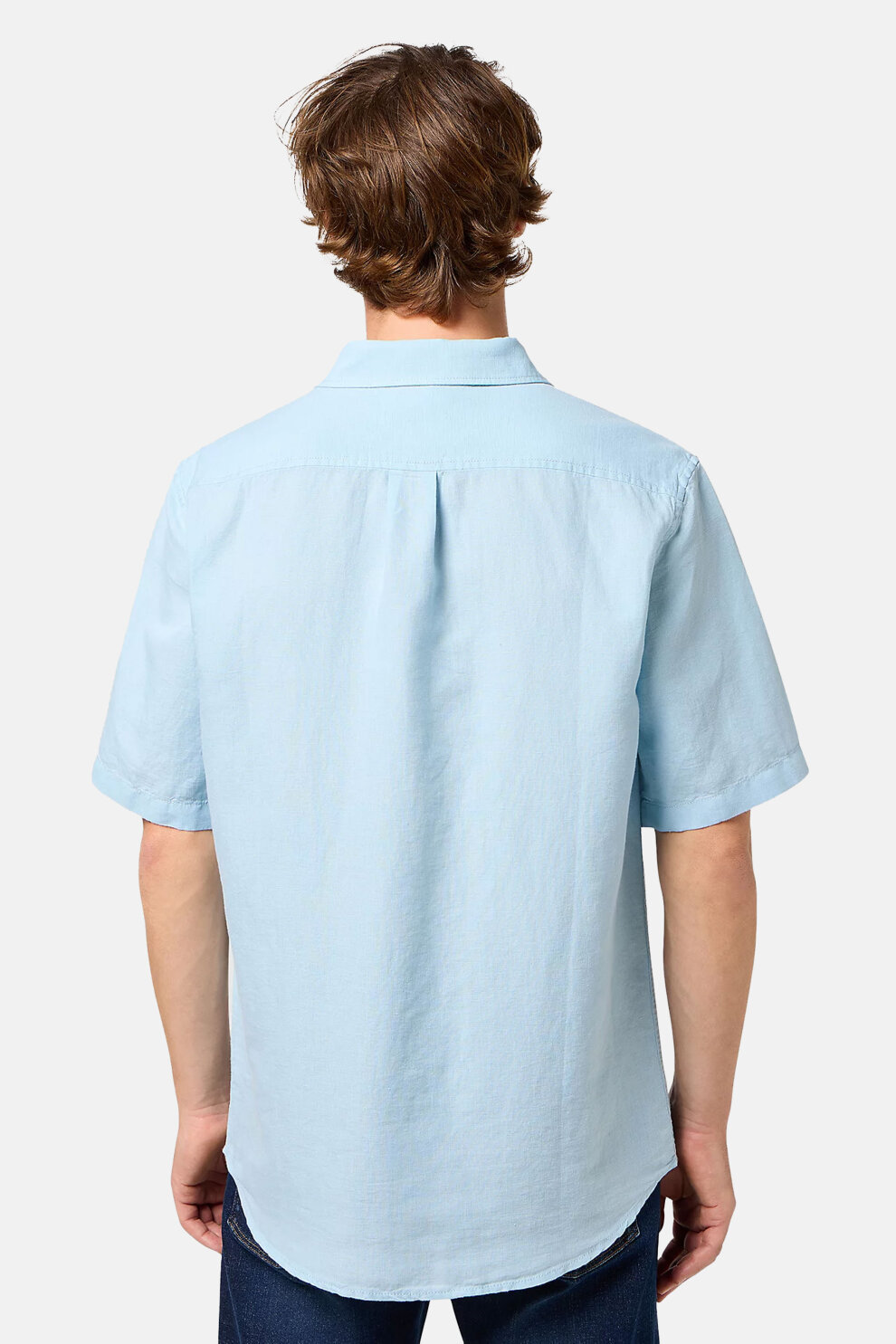 MUŠKARCI - Košulje - Wrangler košulja - Kratki rukavi - Plava