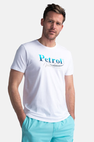 MUŠKARCI - Majice - Petrol majica - Kratki rukavi - Bijela