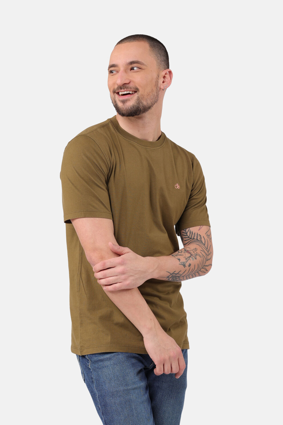 MUŠKARCI - Majice - Scotch & Soda majica - Kratki rukavi - Zelena