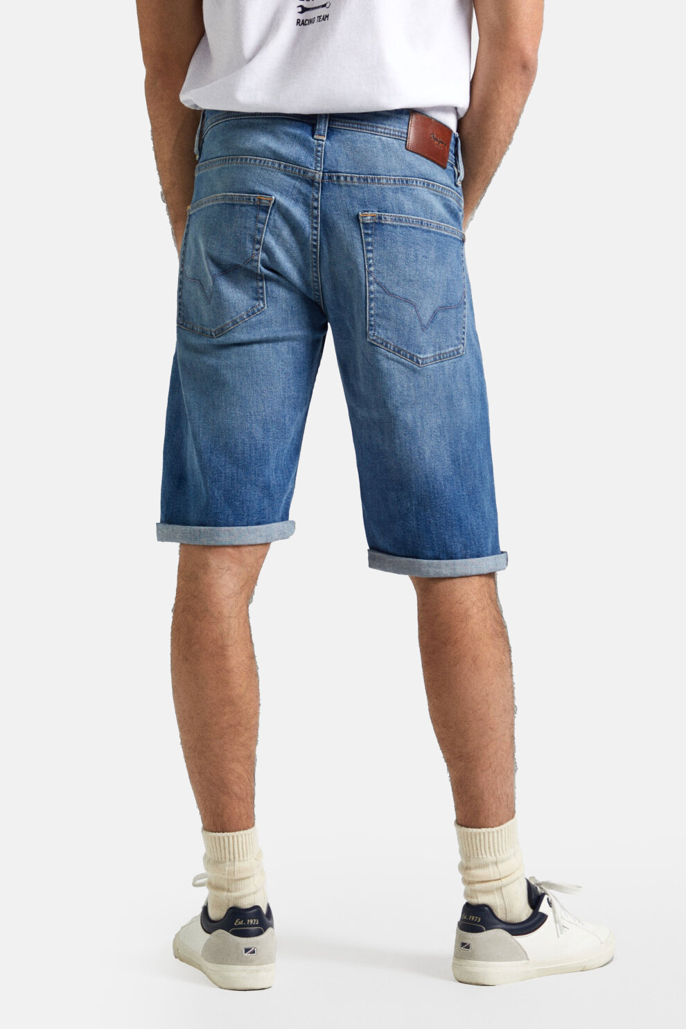 MUŠKARCI - Kratke hlače - Pepe Jeans traper bermude - Plava