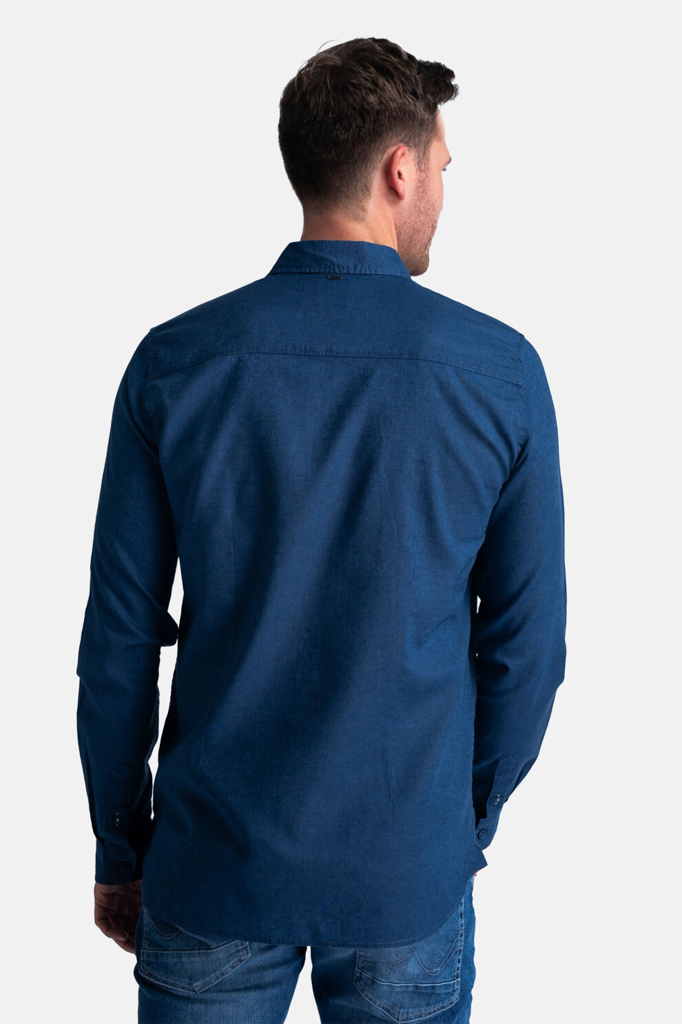 MUŠKARCI - Košulje - Petrol košulja - Dugi rukavi - Plava
