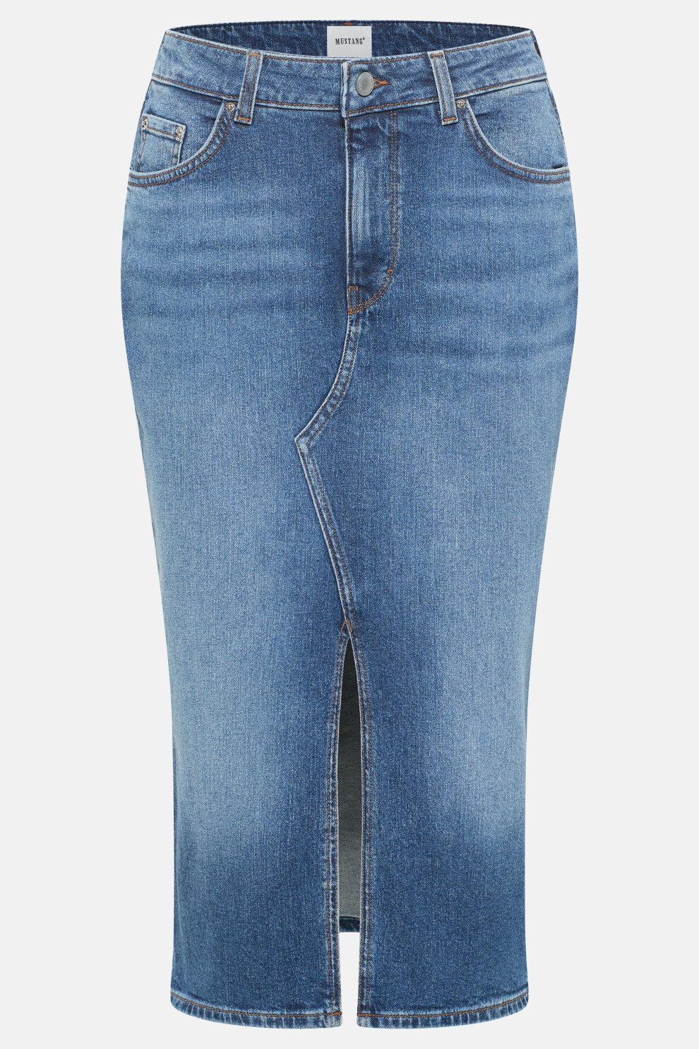 ŽENE - Suknje - Mustang traper suknja - Midi - Plava