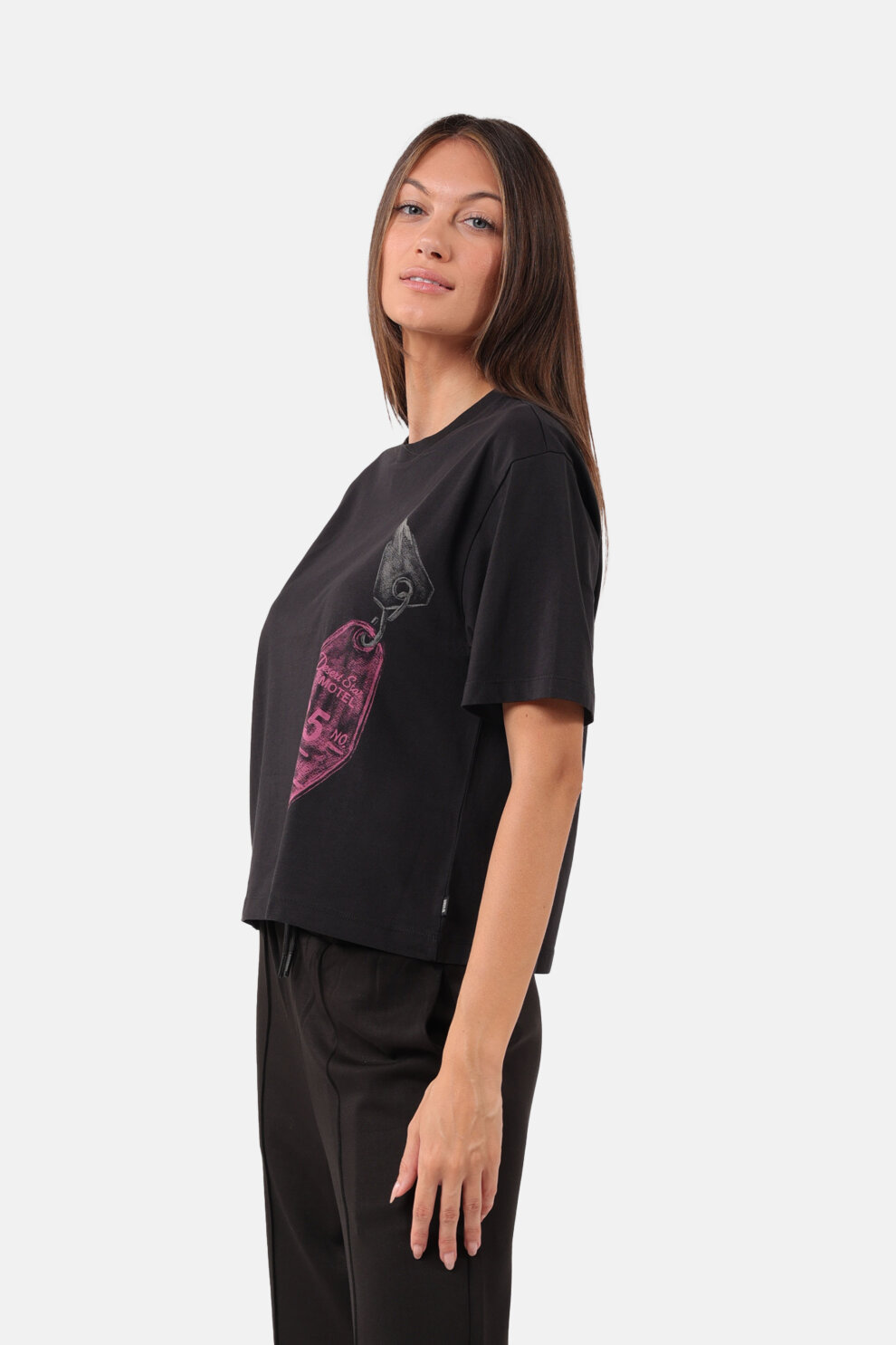 ŽENE - Majice - Scotch & Soda majica - Kratki rukav - Crna