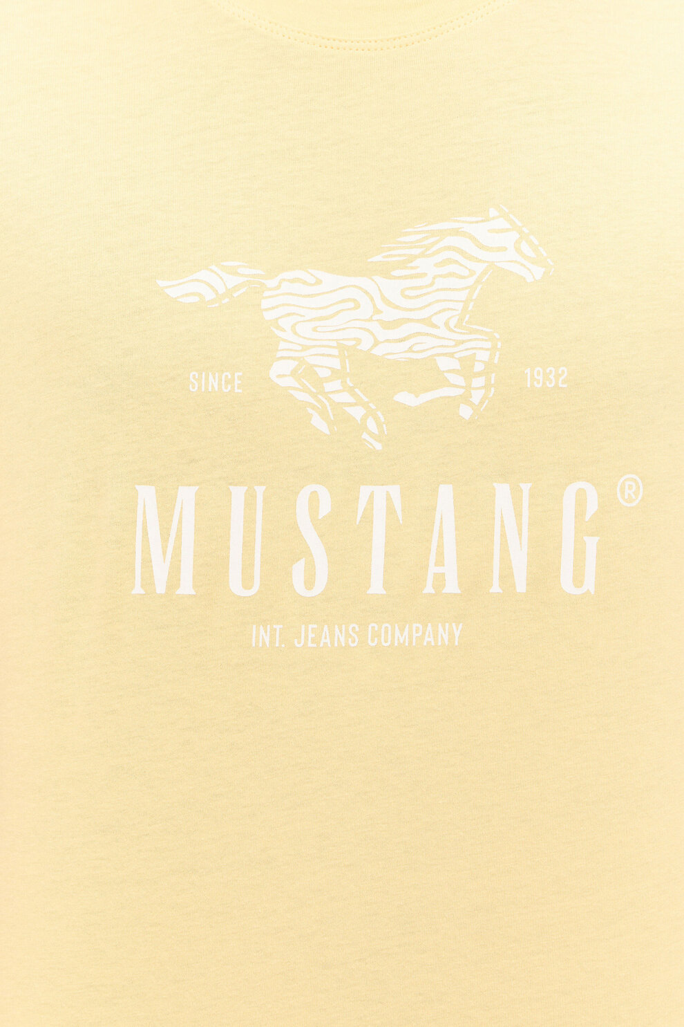 MUŠKARCI - Majice - Mustang majica - Kratki rukavi - Žuta