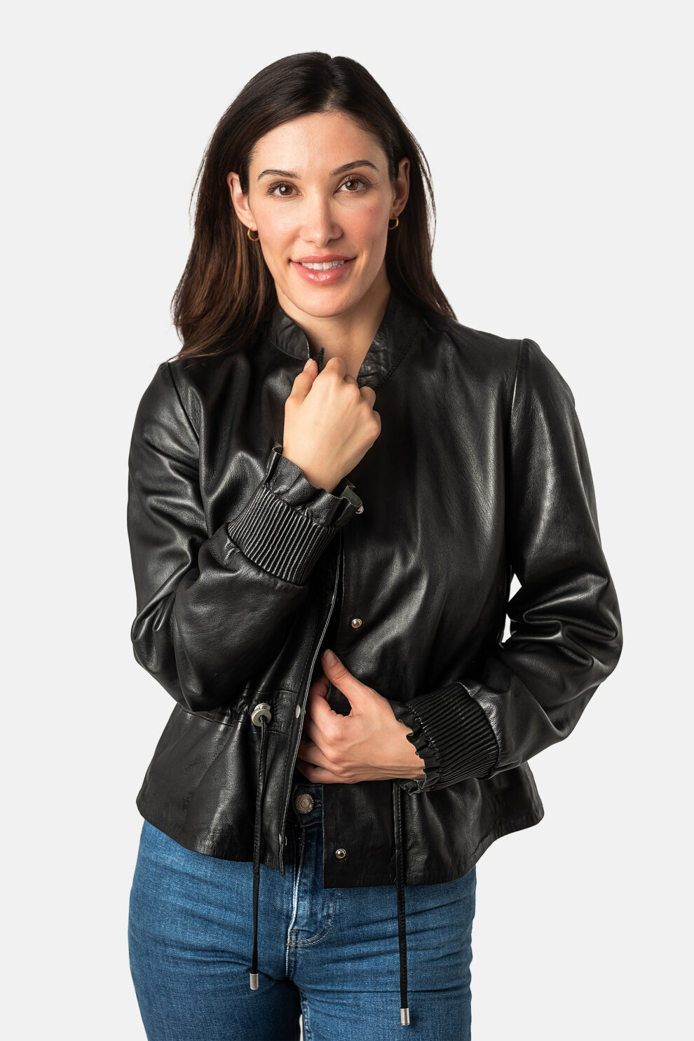 ŽENE - Kožne jakne - Mauritius Ebelle kožna jakna - Crna