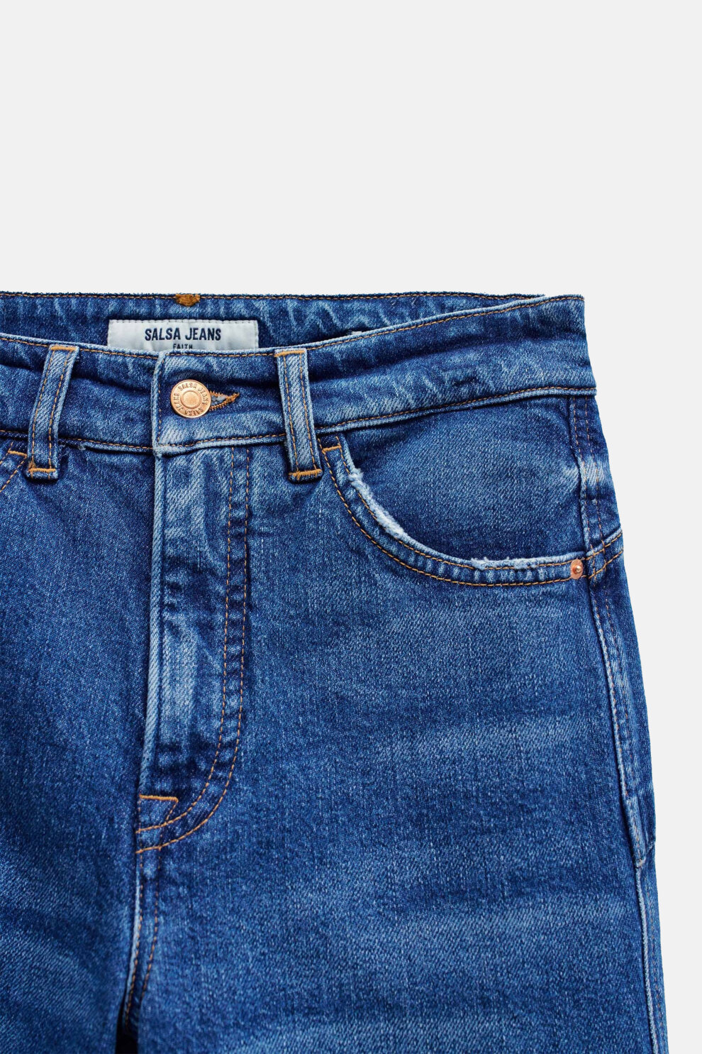 ŽENE - Traperice - Salsa Faith Cropped traperice - Plava - Slim