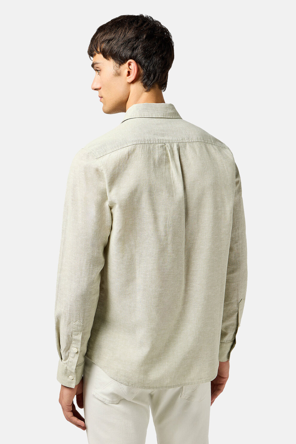 MUŠKARCI - Košulje - Wrangler košulja - Dugi rukavi - Zelena