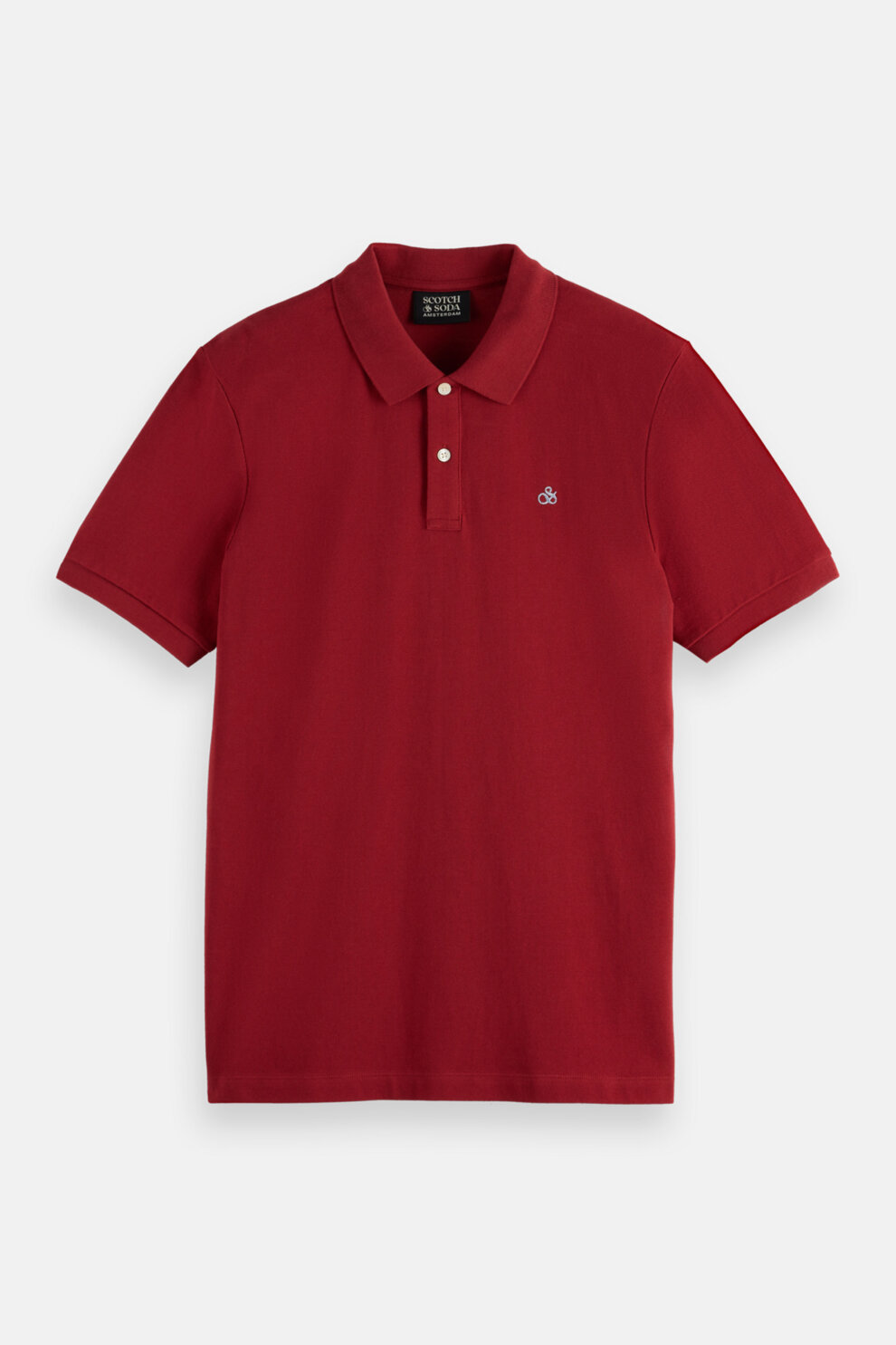 MUŠKARCI - Majice - Scotch & Soda polo majica - Kratki rukavi - Crvena