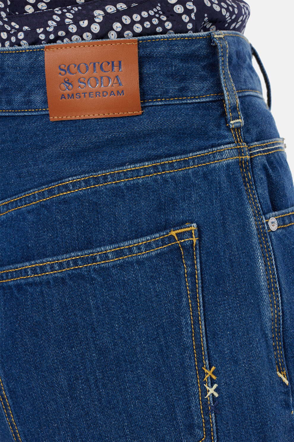 ŽENE - Traperice - Scotch & Soda The Glow bootcut traperice - Plava - Flare