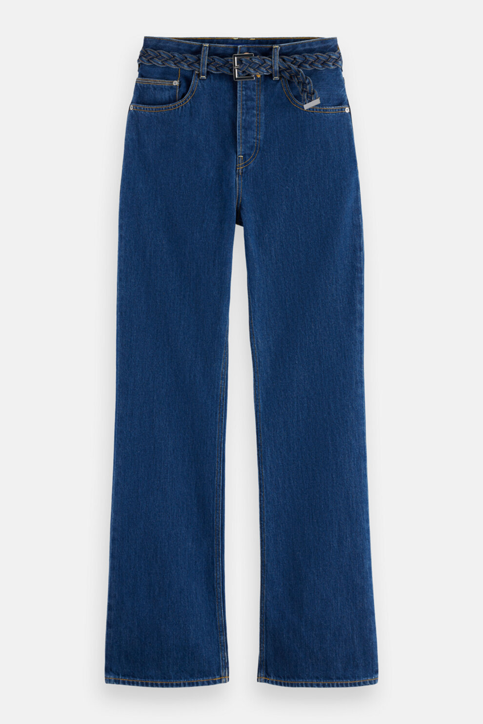 ŽENE - Traperice - Scotch & Soda The Glow bootcut traperice - Plava - Flare