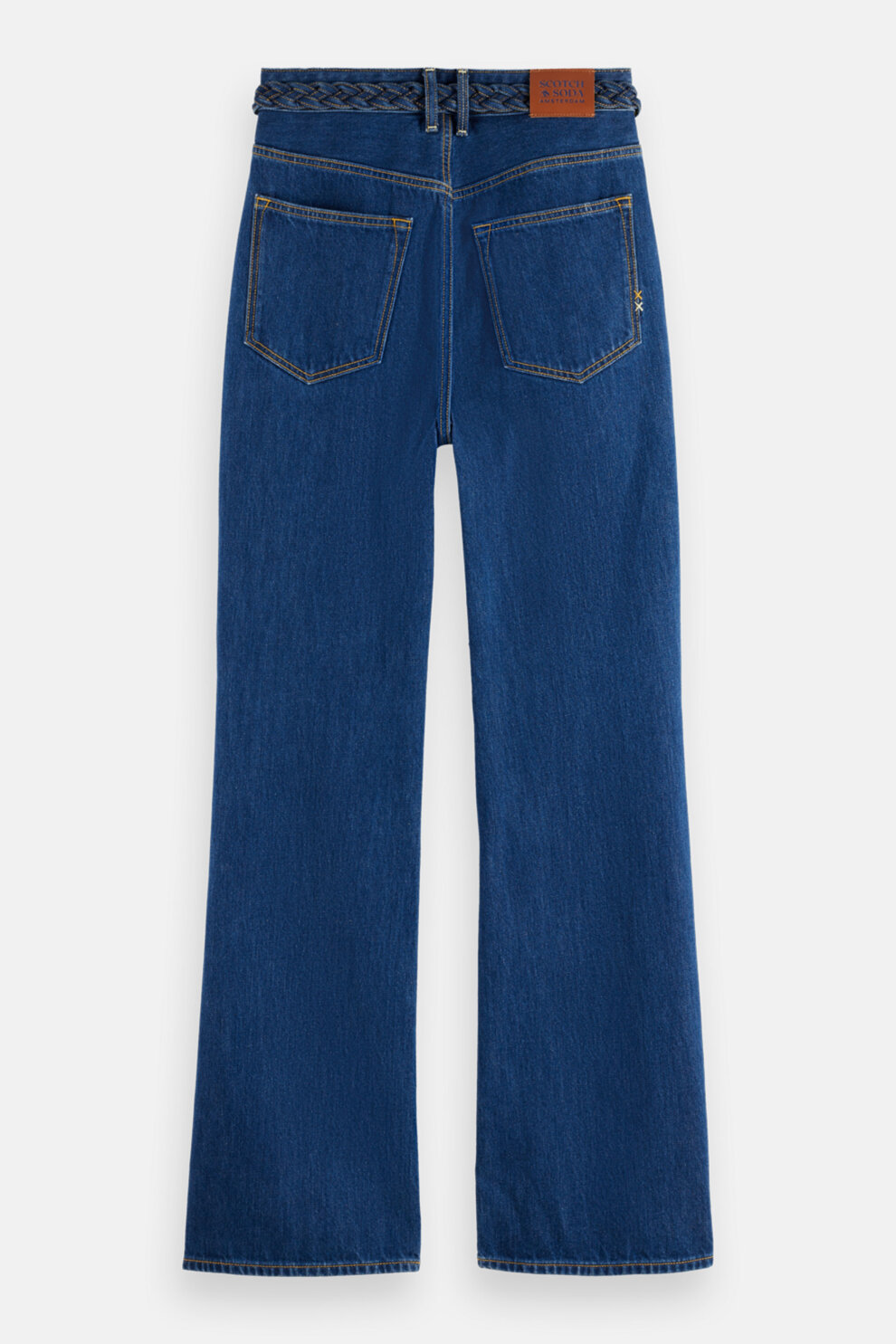ŽENE - Traperice - Scotch & Soda The Glow bootcut traperice - Plava - Flare