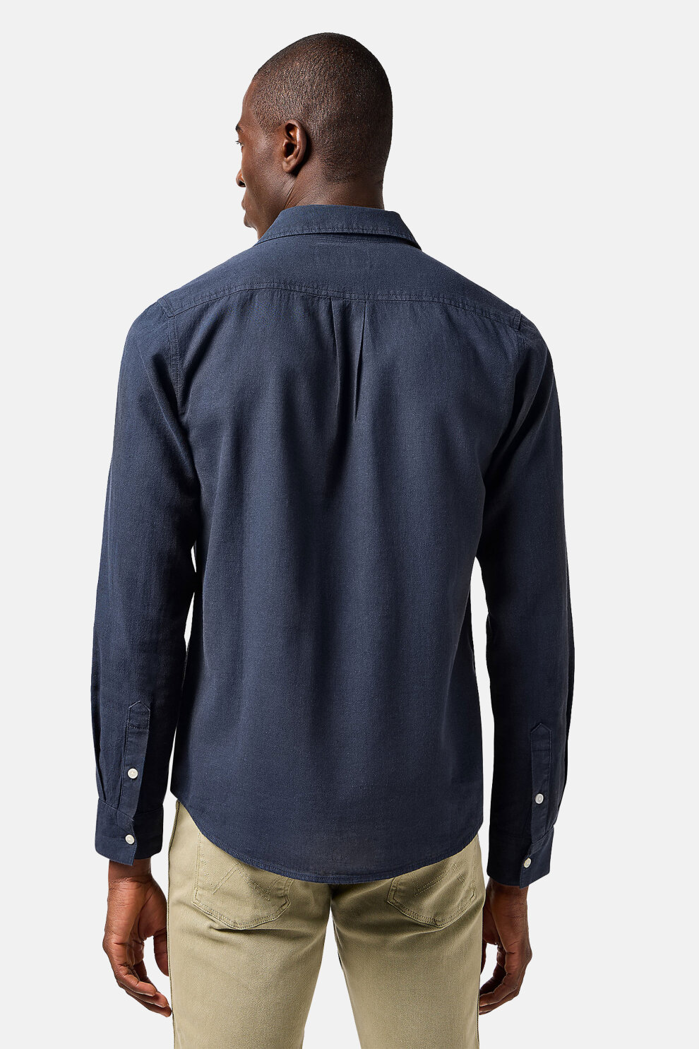 MUŠKARCI - Košulje - Wrangler košulja - Dugi rukavi - Plava