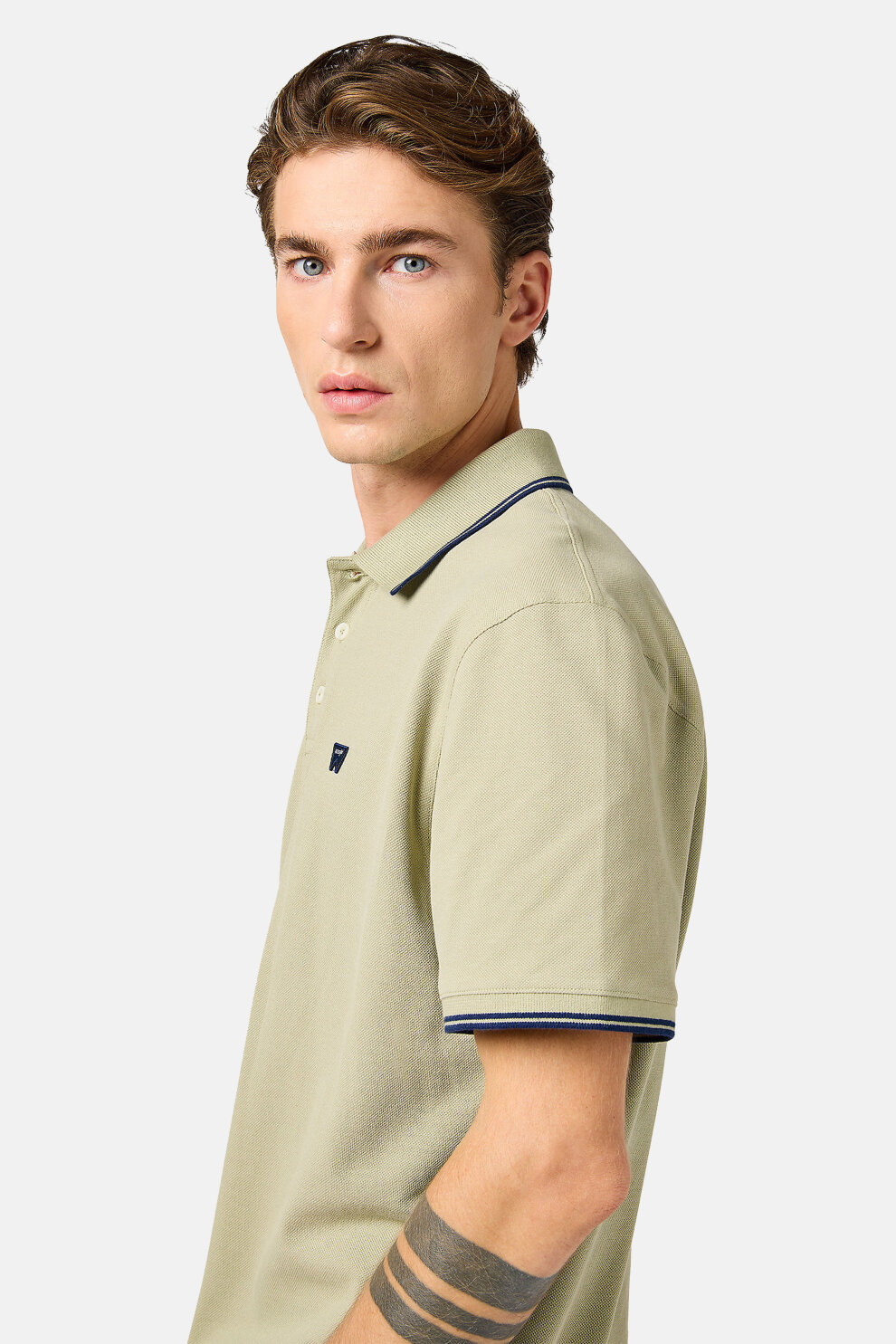 MUŠKARCI - Majice - Wrangler polo majica - Kratki rukavi - Zelena