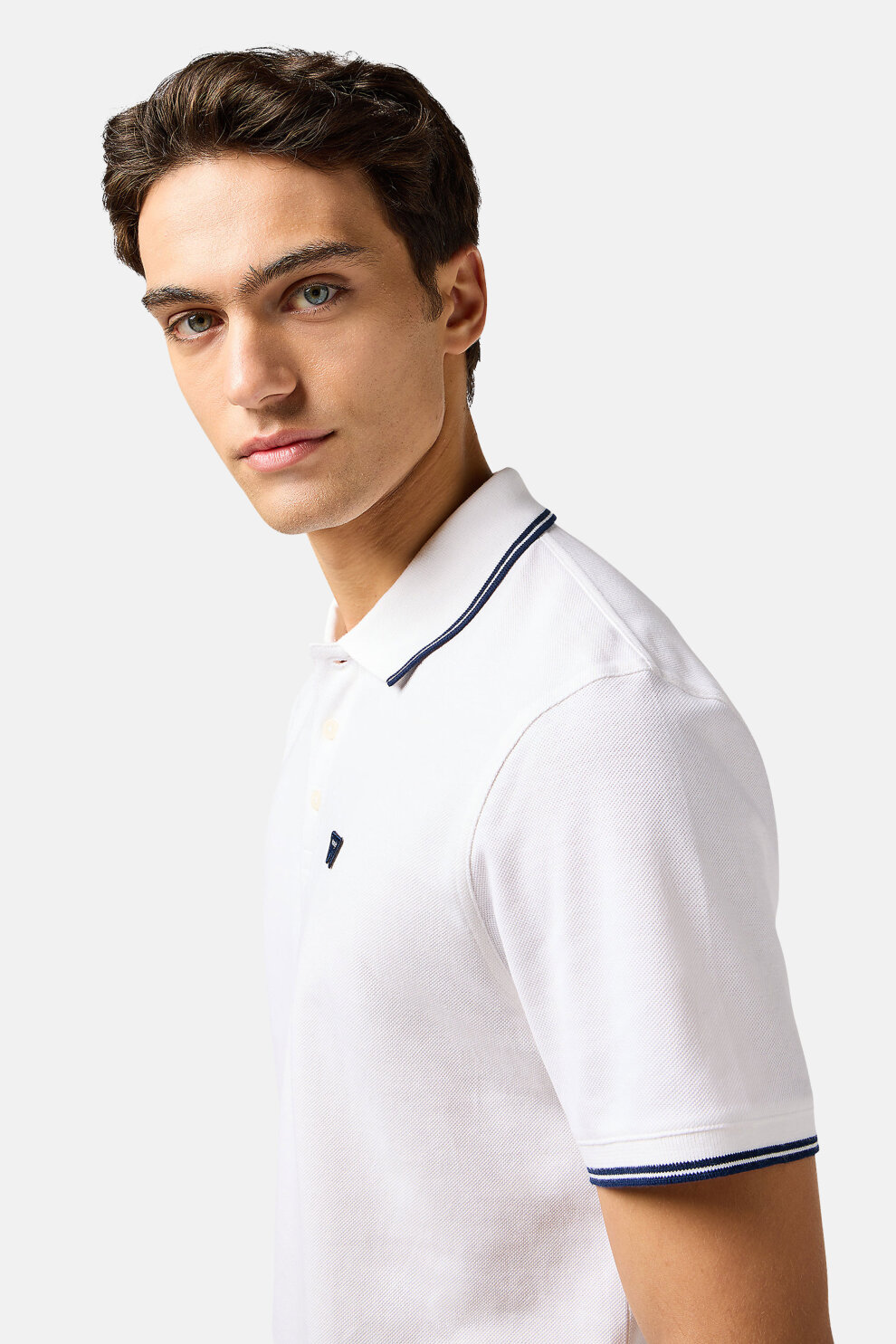MUŠKARCI - Majice - Wrangler polo majica - Kratki rukavi - Bijela