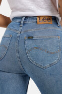 ŽENE - Traperice - Lee Scarlett High Zip traperice - Plava - Skinny