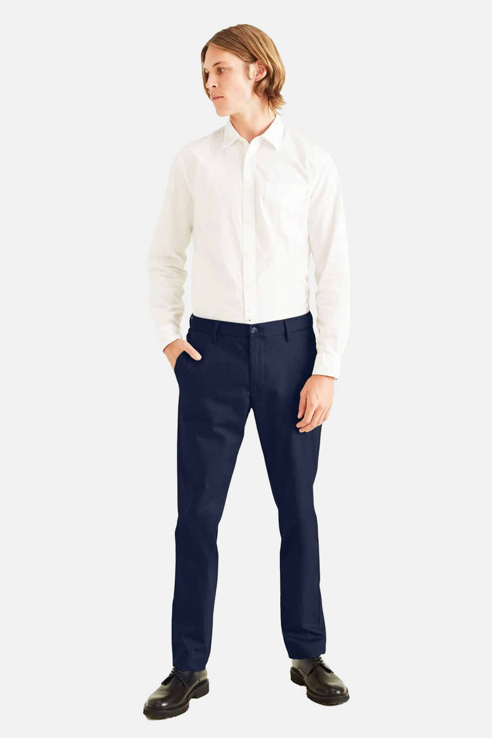 MUŠKARCI - Hlače - Dockers Chino Stain Defender hlače - Duge hlače - Plava