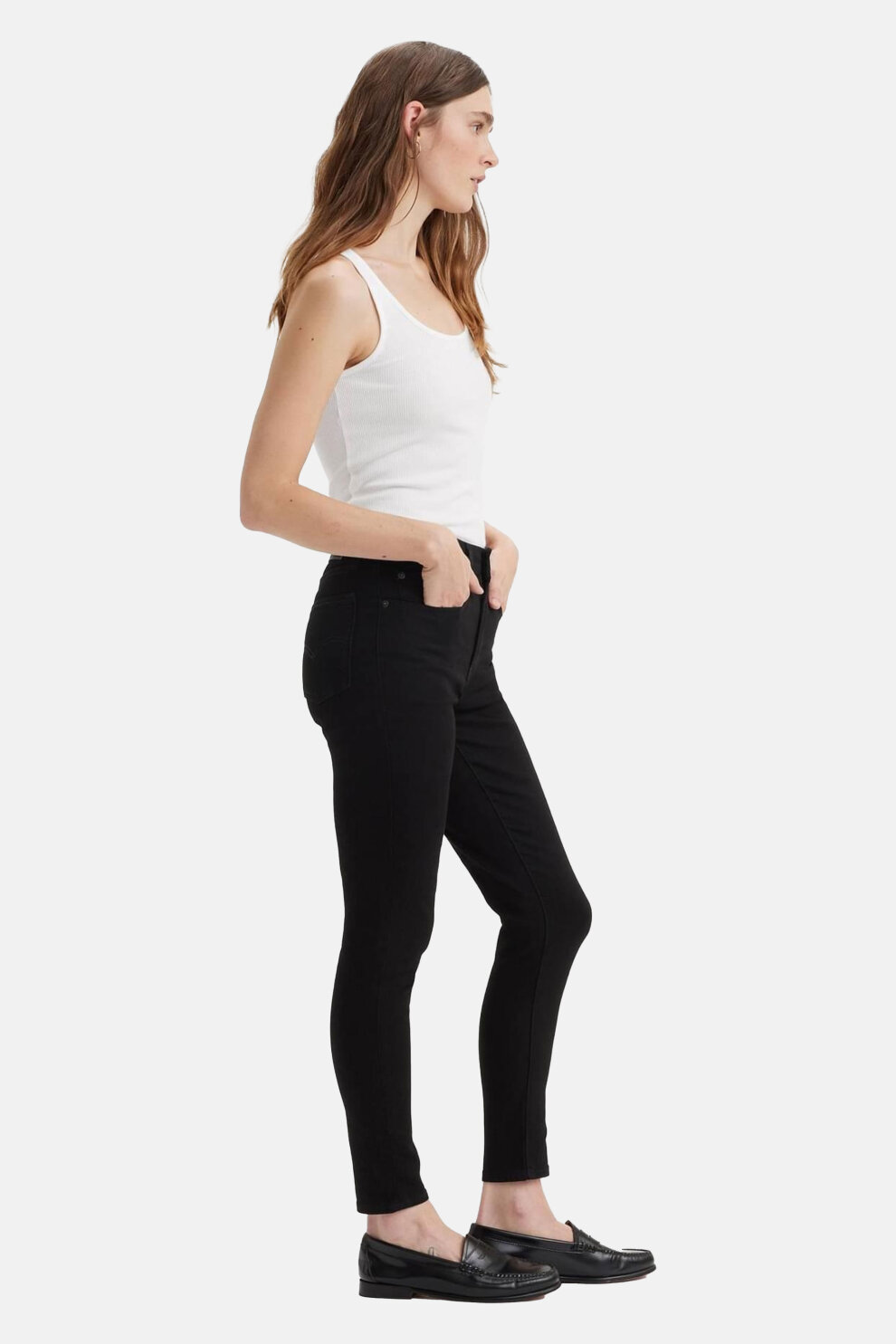 ŽENE - Traperice - Levi's 721 traperice - Crna - Skinny