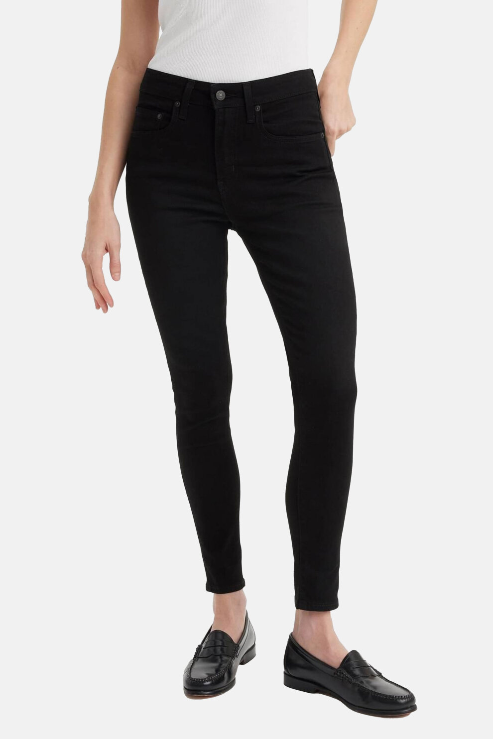 ŽENE - Traperice - Levi's 721 traperice - Crna - Skinny
