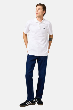 MUŠKARCI - Majice - Wrangler polo majica - Kratki rukavi - Bijela