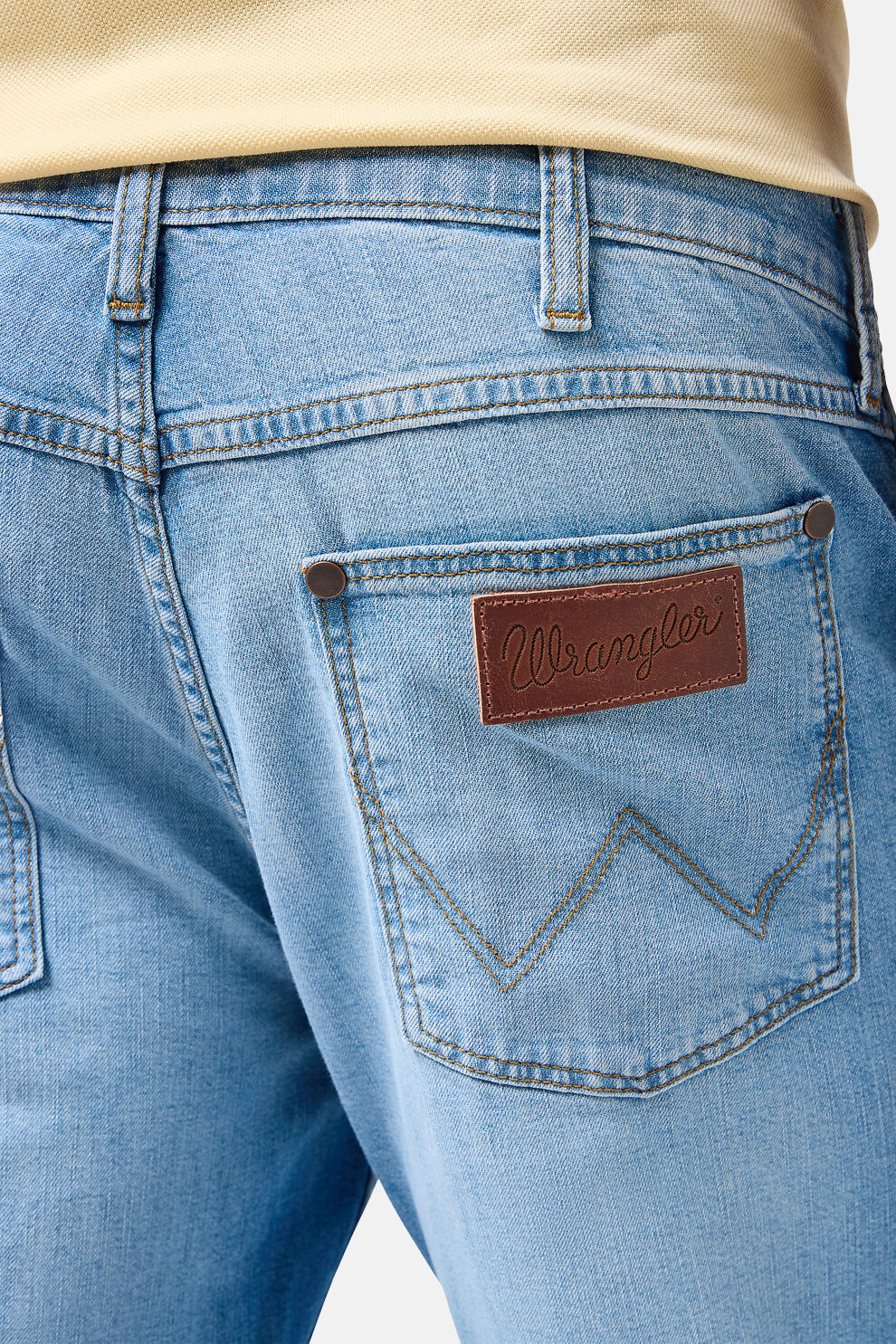 MUŠKARCI - Traperice - Wrangler Greensboro traperice - Plava - Straight