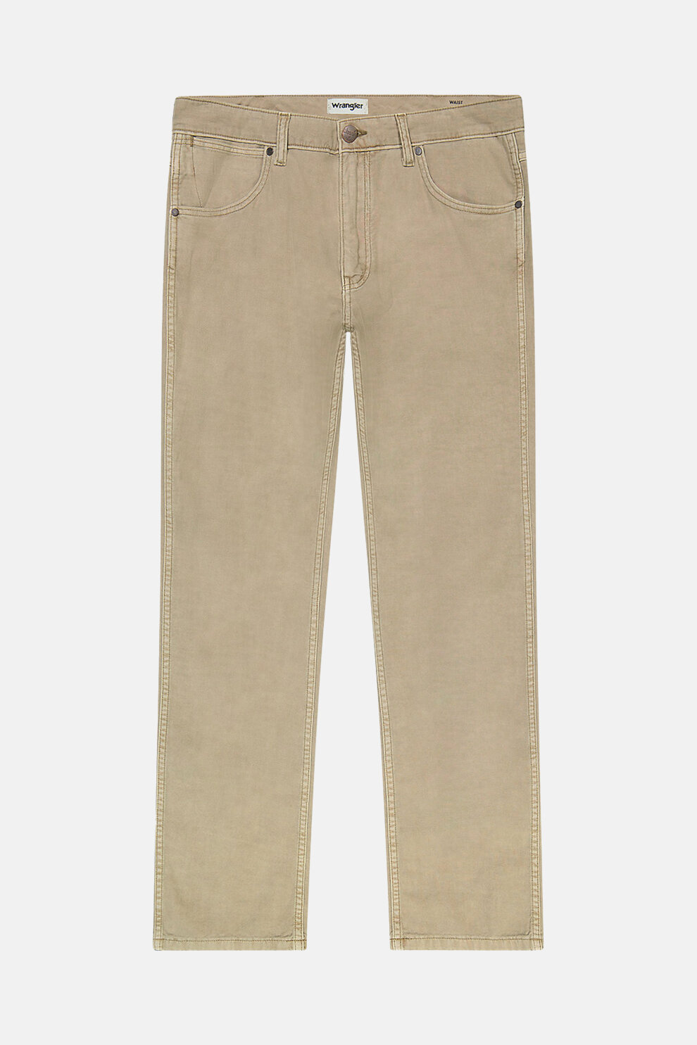 MUŠKARCI - Traperice - Wrangler Greensboro hlače - Bež