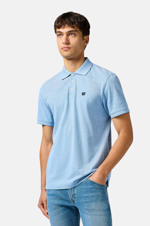 MUŠKARCI - Majice - Wrangler polo majica - Kratki rukavi - Plava