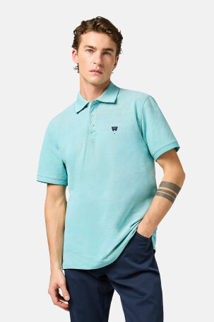 MUŠKARCI - Majice - Wrangler polo majica - Kratki rukavi - Plava