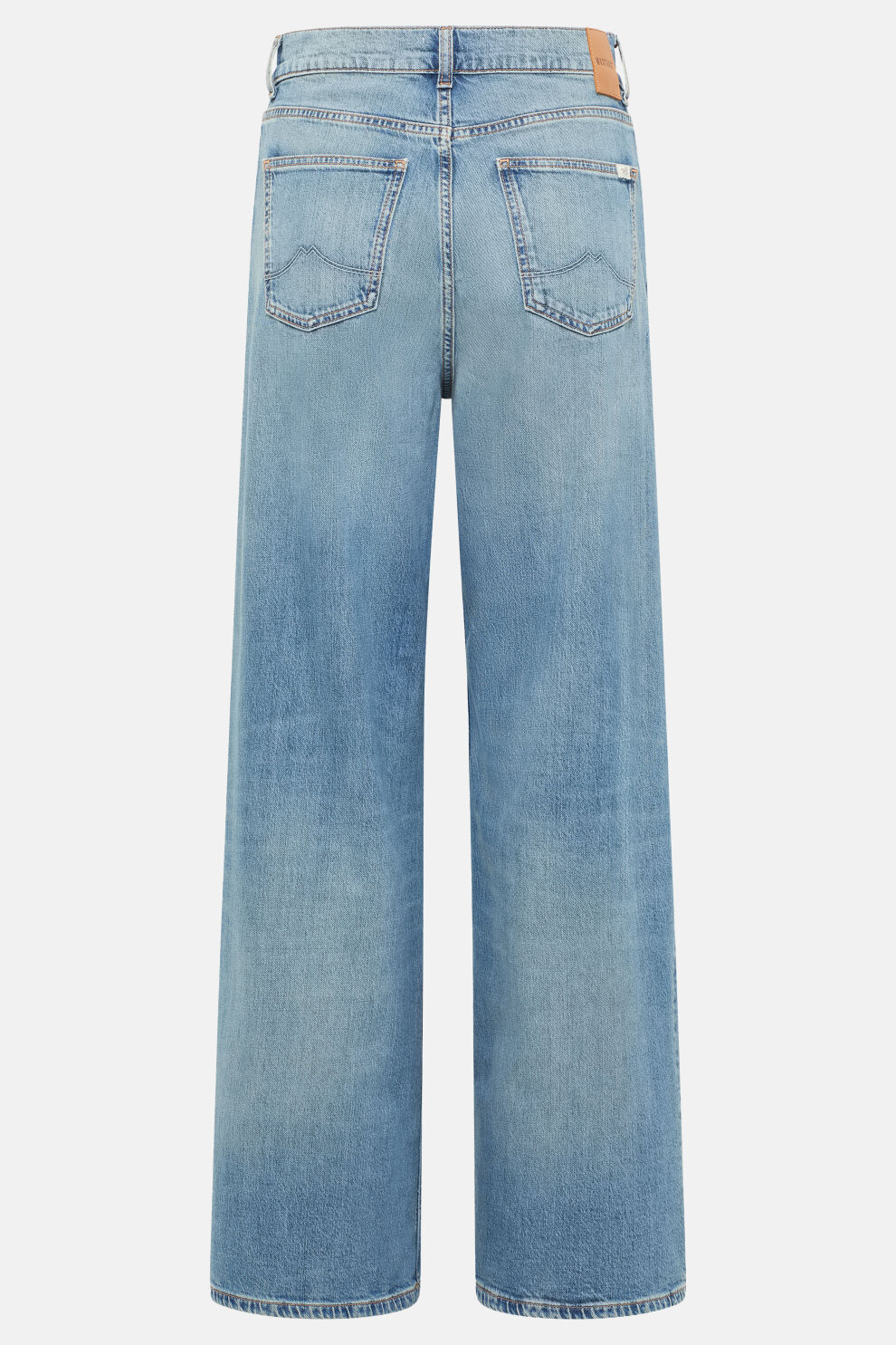 ŽENE - Traperice - Mustang Luise Wide traperice - Plava - Fashion straight