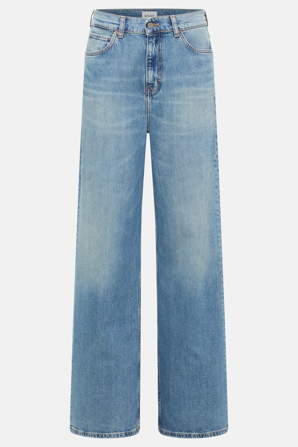 ŽENE - Traperice - Mustang Luise Wide traperice - Plava - Fashion straight