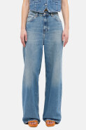 ŽENE - Traperice - Mustang Luise Wide traperice - Plava - Fashion straight
