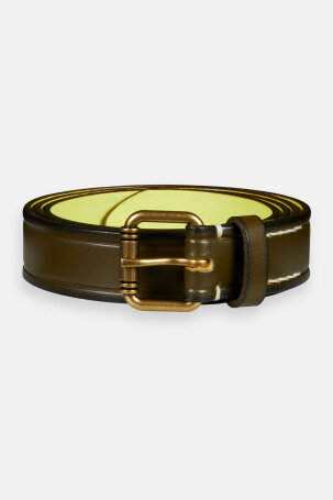 MUŠKARCI - Remeni - Scotch & Soda kožni remen - Zelena