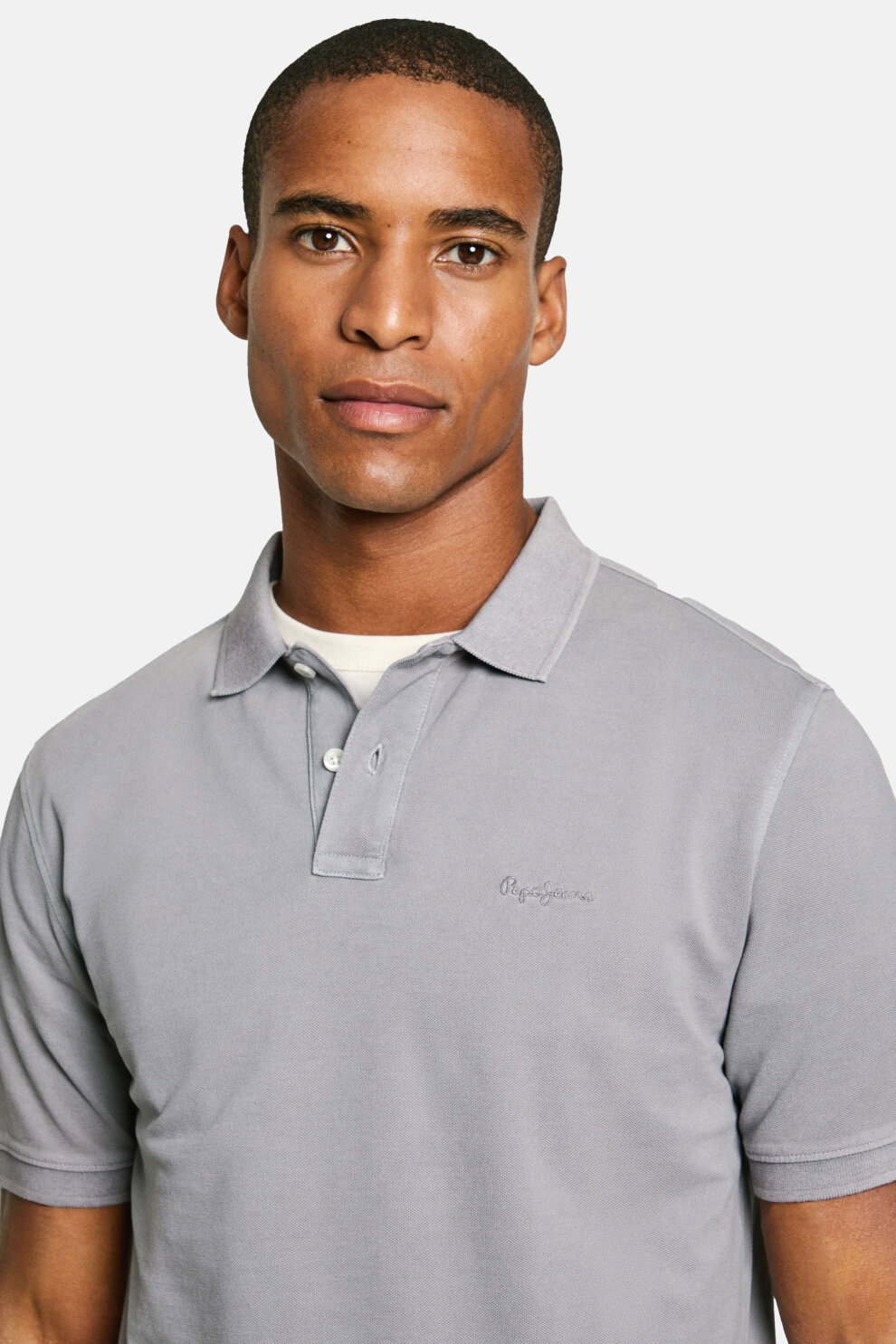MUŠKARCI - Majice - Pepe Jeans New Oliver polo majica - Kratki rukavi - Siva