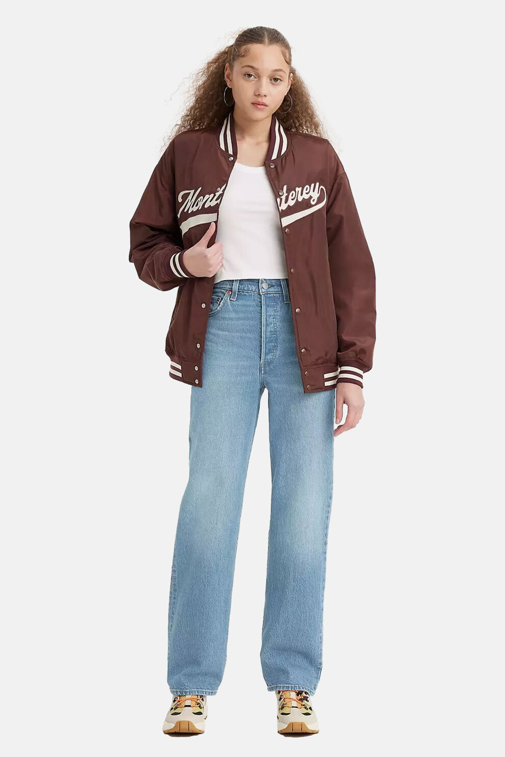 ŽENE - Traperice - Levi's Ribcage Full Lenght traperice - Plava - Straight