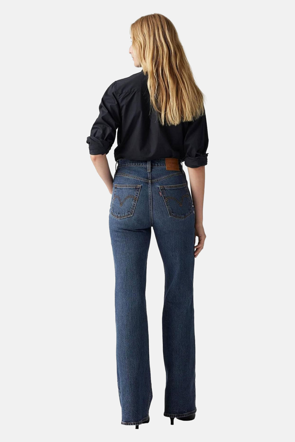 ŽENE - Traperice - Levi's Ribcage Bell traperice - Plava - Flare