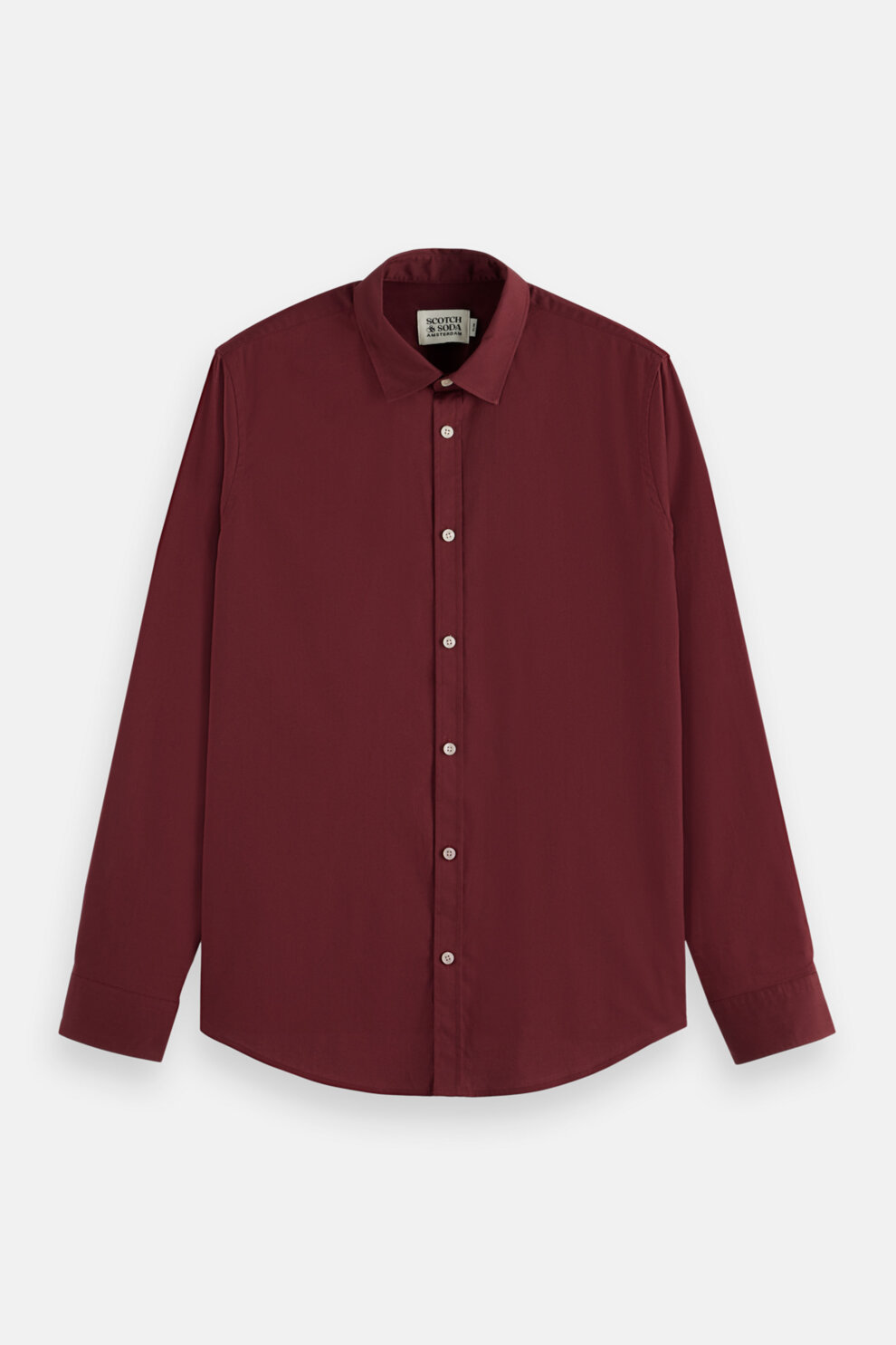 MUŠKARCI - Košulje - Scotch & Soda košulja - Dugi rukavi - Crvena