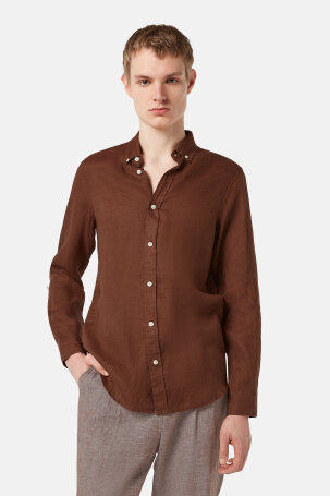MUŠKARCI - Košulje - Scotch & Soda košulja - Dugi rukavi - Crvena